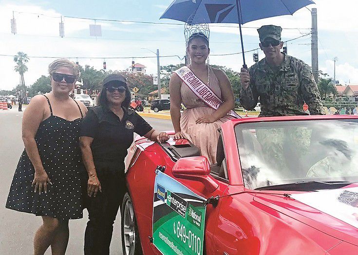 CNMI Liberation Day queen participates in Guam parade